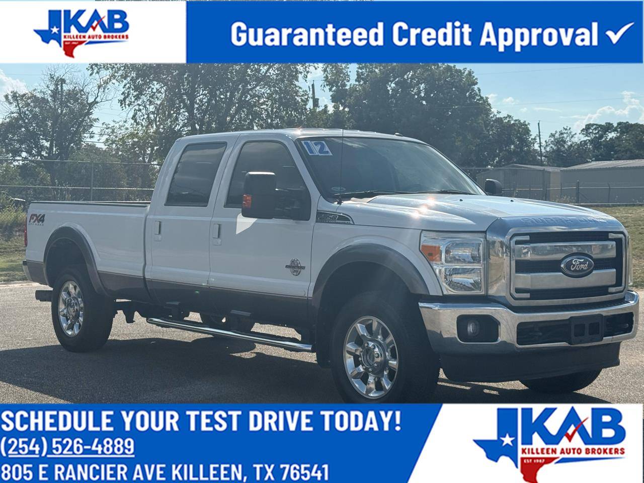 2012 Ford Super Duty F-350 Lariat — Pickup Truck — 204,585 mi — Killeen, TX