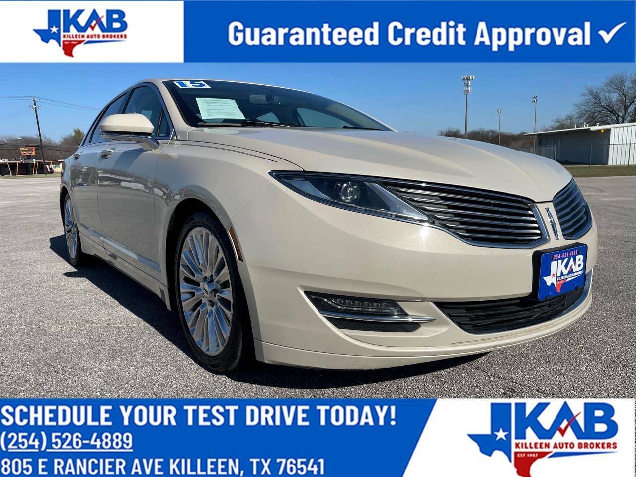 2015 Lincoln MKZ FWD — Sedan — 103,723 mi — Killeen, TX
