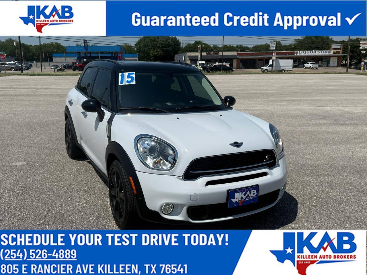 2015 MINI Countryman Cooper S — SUV — 63,847 mi — Killeen, TX