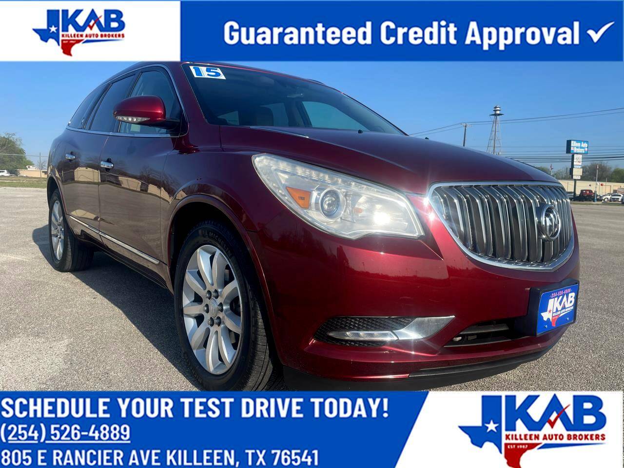 2015 Buick Enclave Premium — SUV — 121,793 mi — Killeen, TX