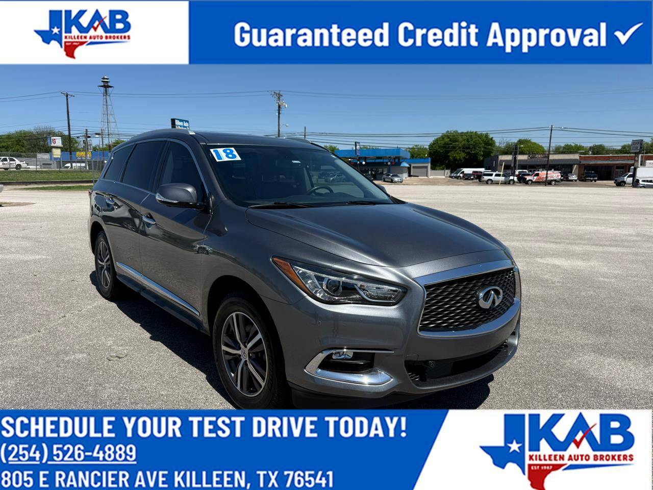 2018 INFINITI QX60 3.5 — SUV — 84,495 mi — Killeen, TX