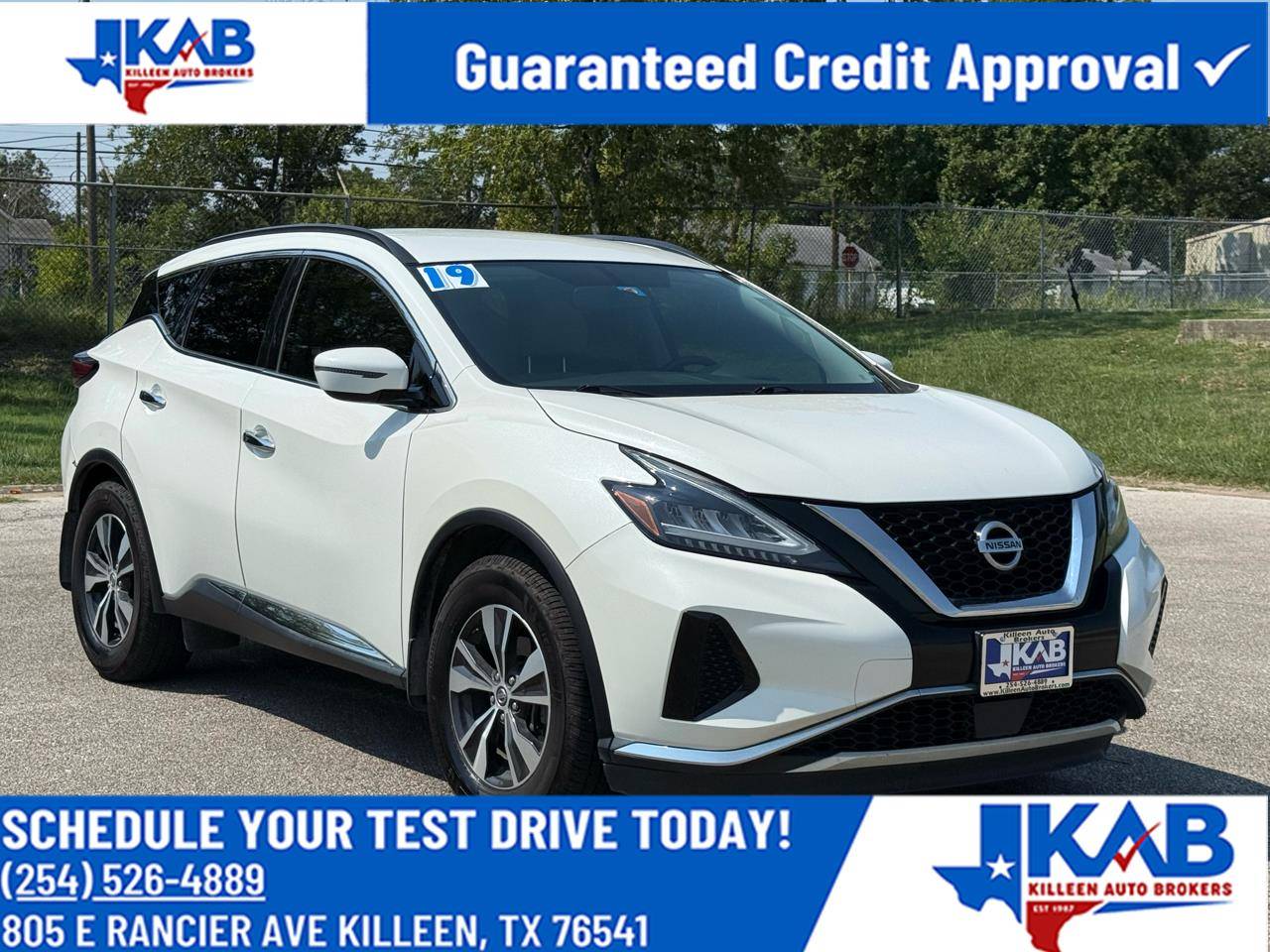 2019 Nissan Murano SV — SUV — 219,241 mi — Killeen, TX
