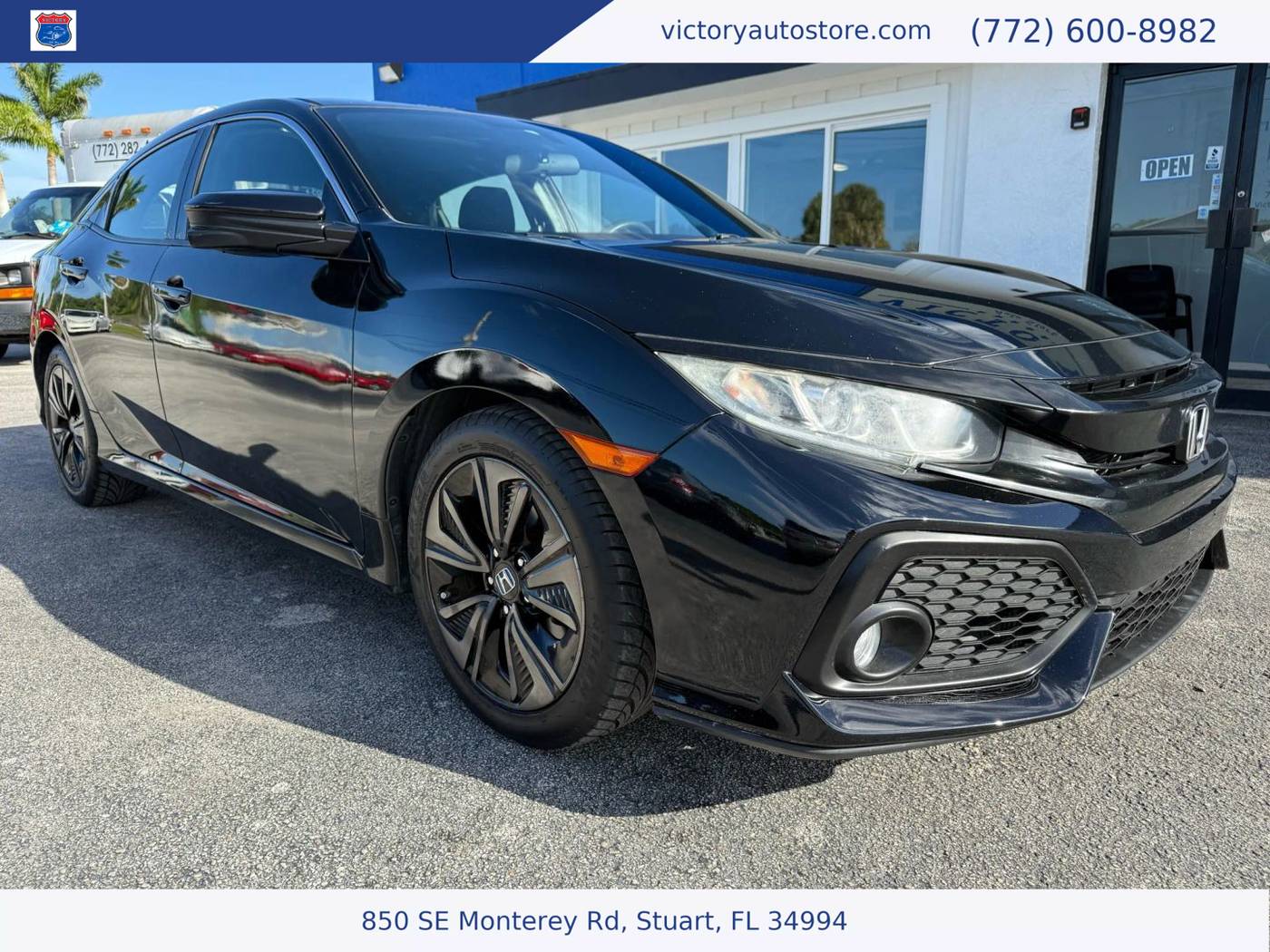 2018 Honda Civic EX — Hatchback — 97,641 mi — Stuart, FL