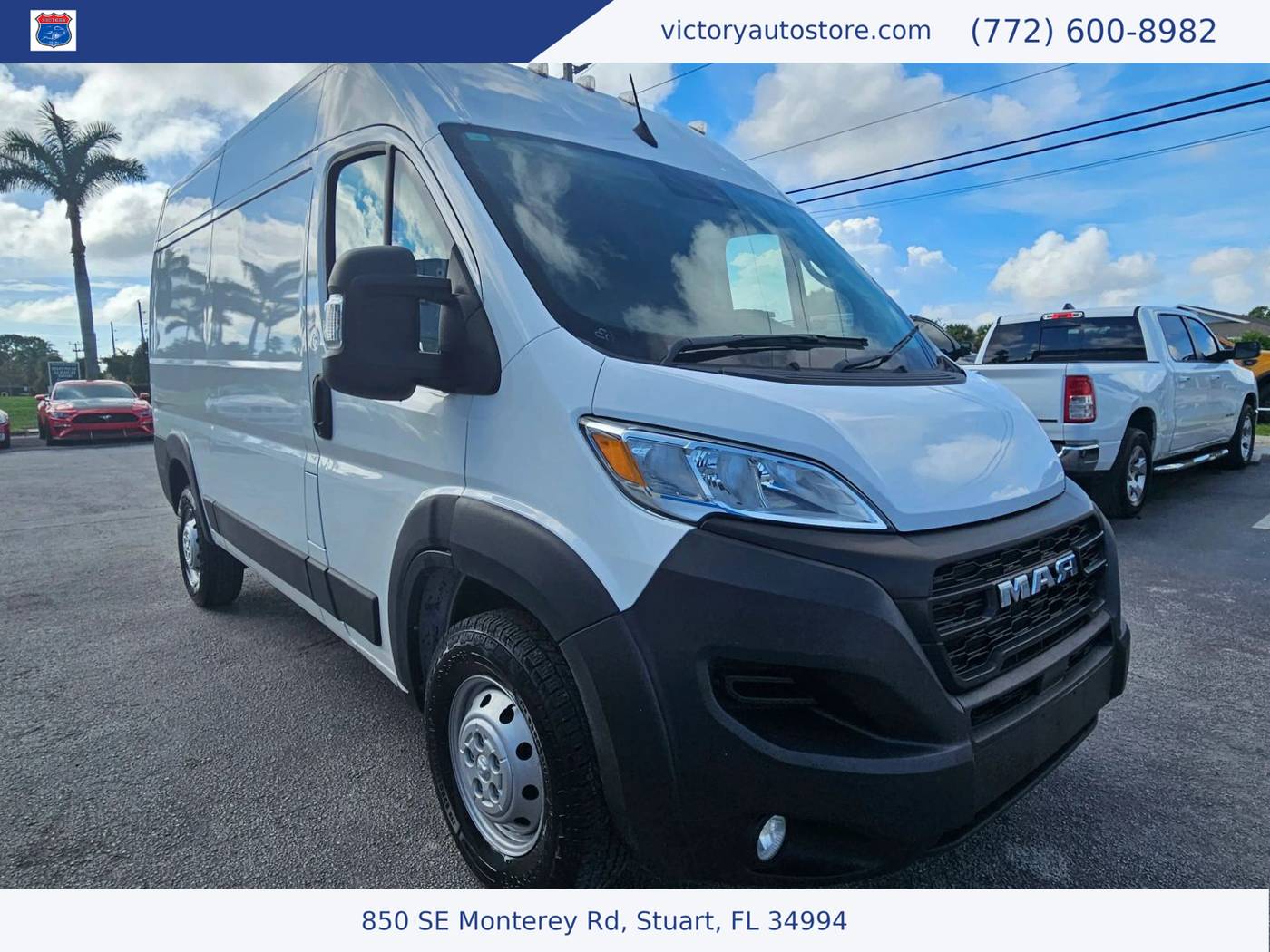2023 Ram ProMaster Cargo Van 1500 — Cargo Van — 77,870 mi — Stuart, FL