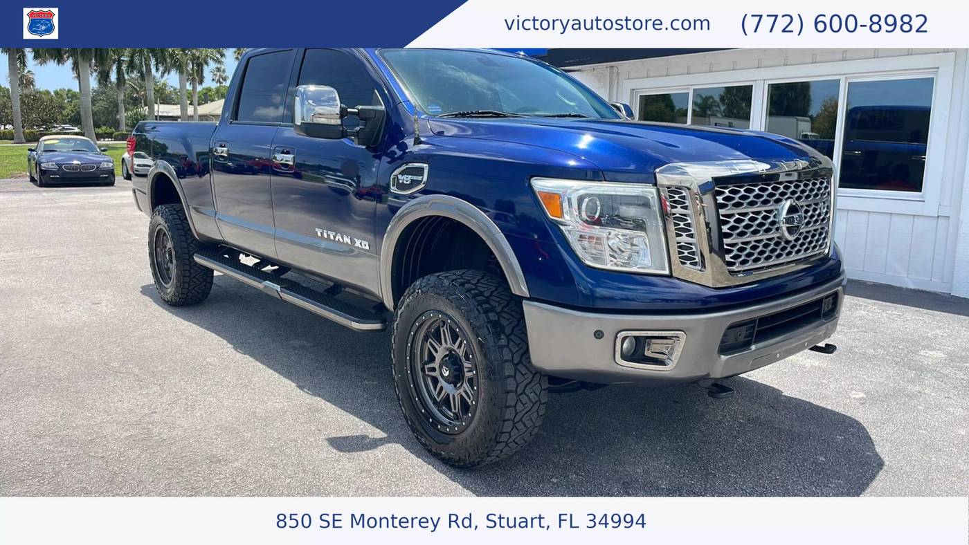 2018 Nissan Titan XD Platinum Reserve — Pickup Truck — 126,650 mi — Stuart, FL