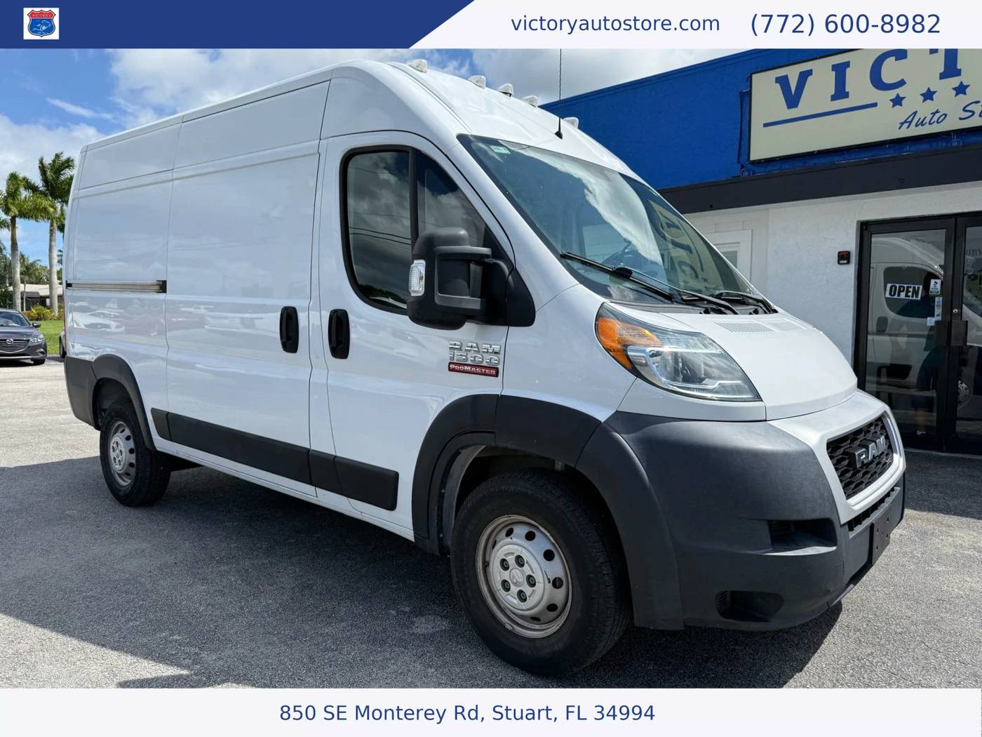 2020 Ram ProMaster Cargo Van 1500 — Cargo Van — 106,274 mi — Stuart, FL
