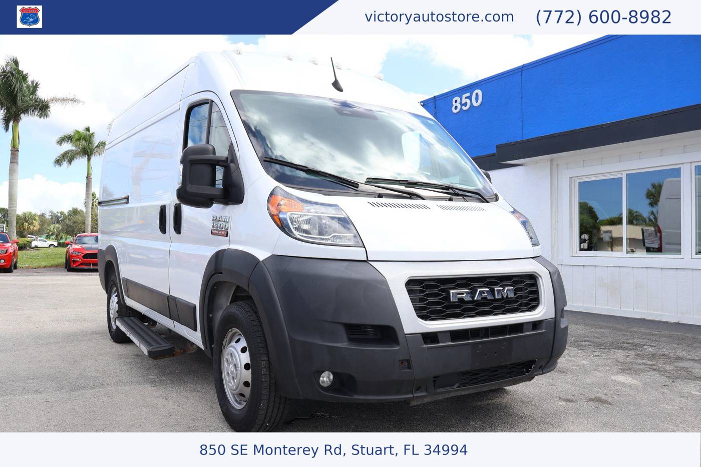 2022 Ram ProMaster Cargo Van 1500 — Cargo Van — 93,700 mi — Stuart, FL