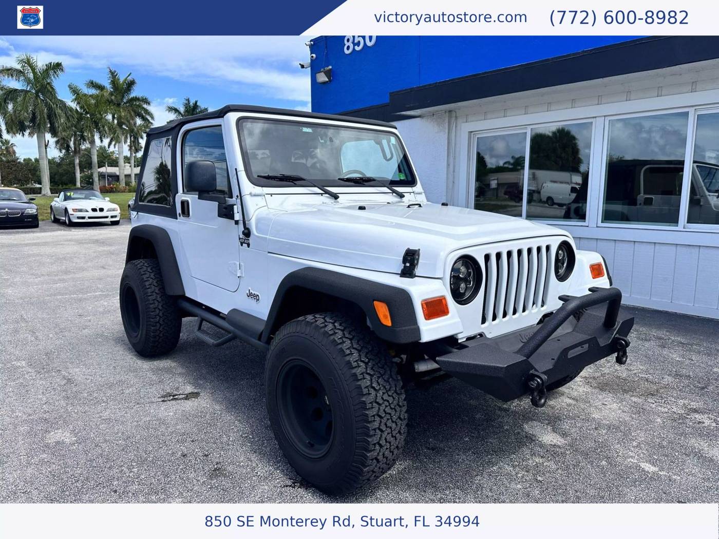2002 Jeep Wrangler Sport — SUV — 72,000 mi — Stuart, FL