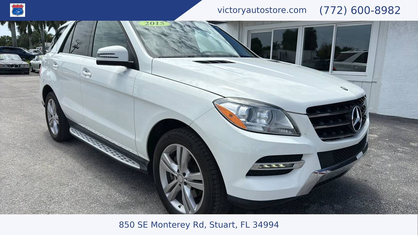 2015 Mercedes-Benz M-Class ML 350 — SUV — 119,833 mi — Stuart, FL