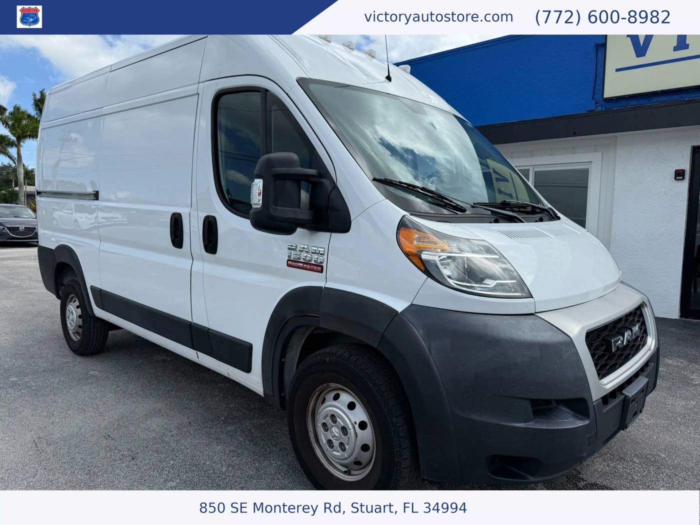 2020 Ram ProMaster Cargo Van 1500 — Cargo Van — 85,792 mi — Stuart, FL