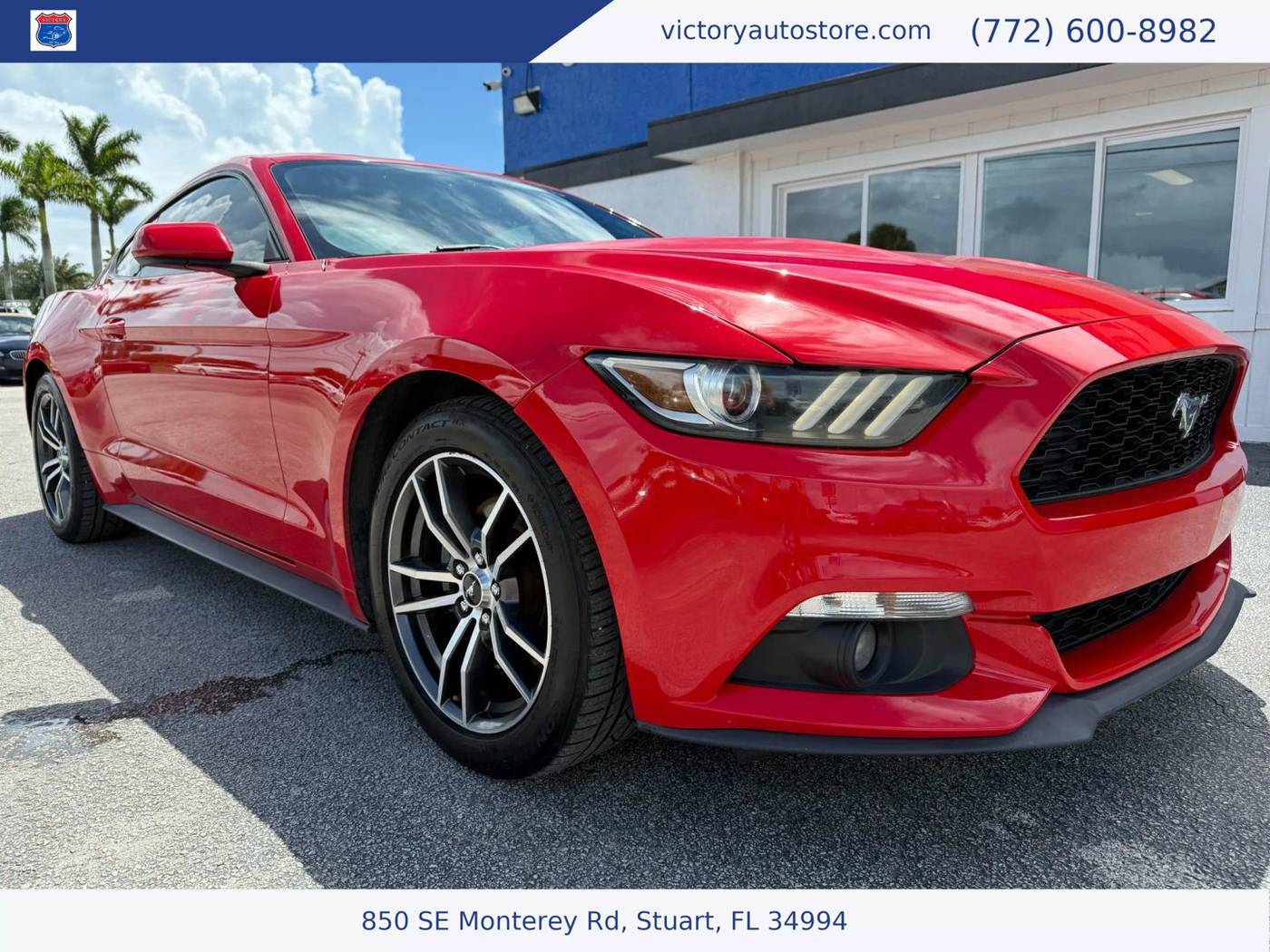 2017 Ford Mustang EcoBoost — Coupe — 121,101 mi — Stuart, FL