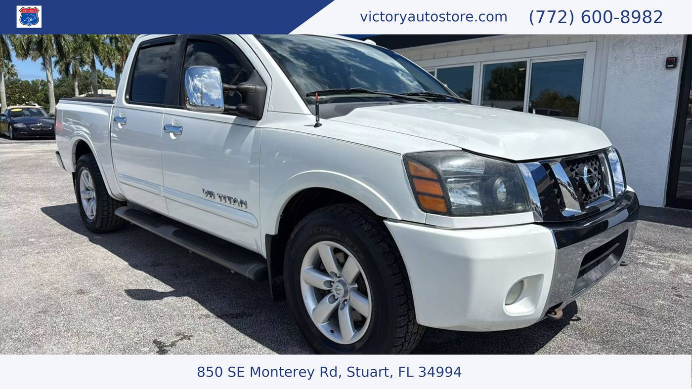 2012 Nissan Titan SL — Pickup Truck — 129,238 mi — Stuart, FL