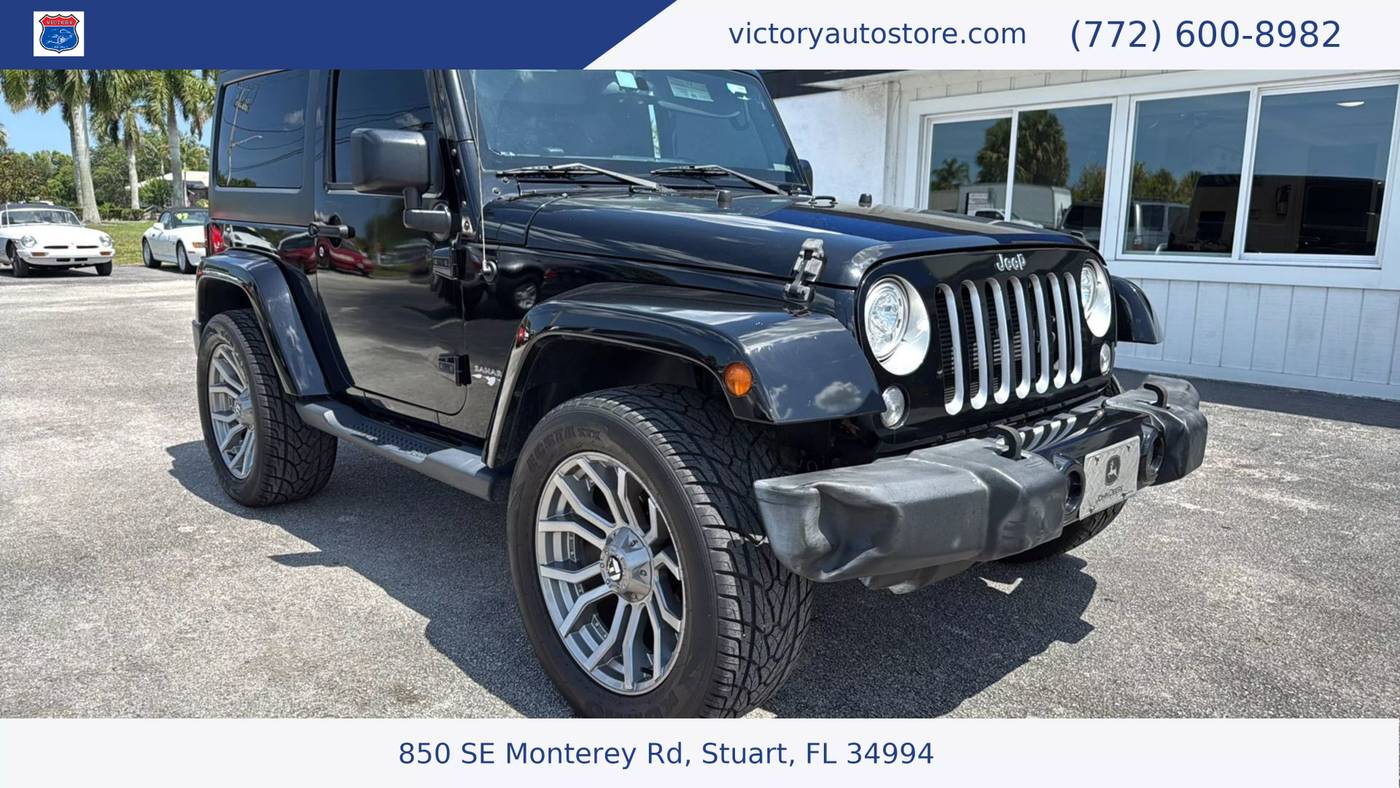 2017 Jeep Wrangler Sahara — SUV — 109,590 mi — Stuart, FL
