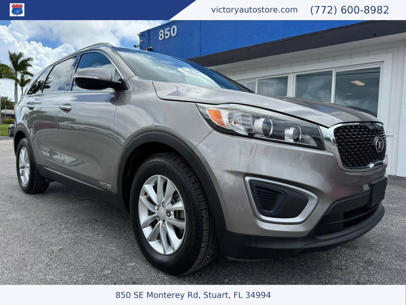 2017 Kia Sorento LX V6 — SUV — 85,703 mi — Stuart, FL