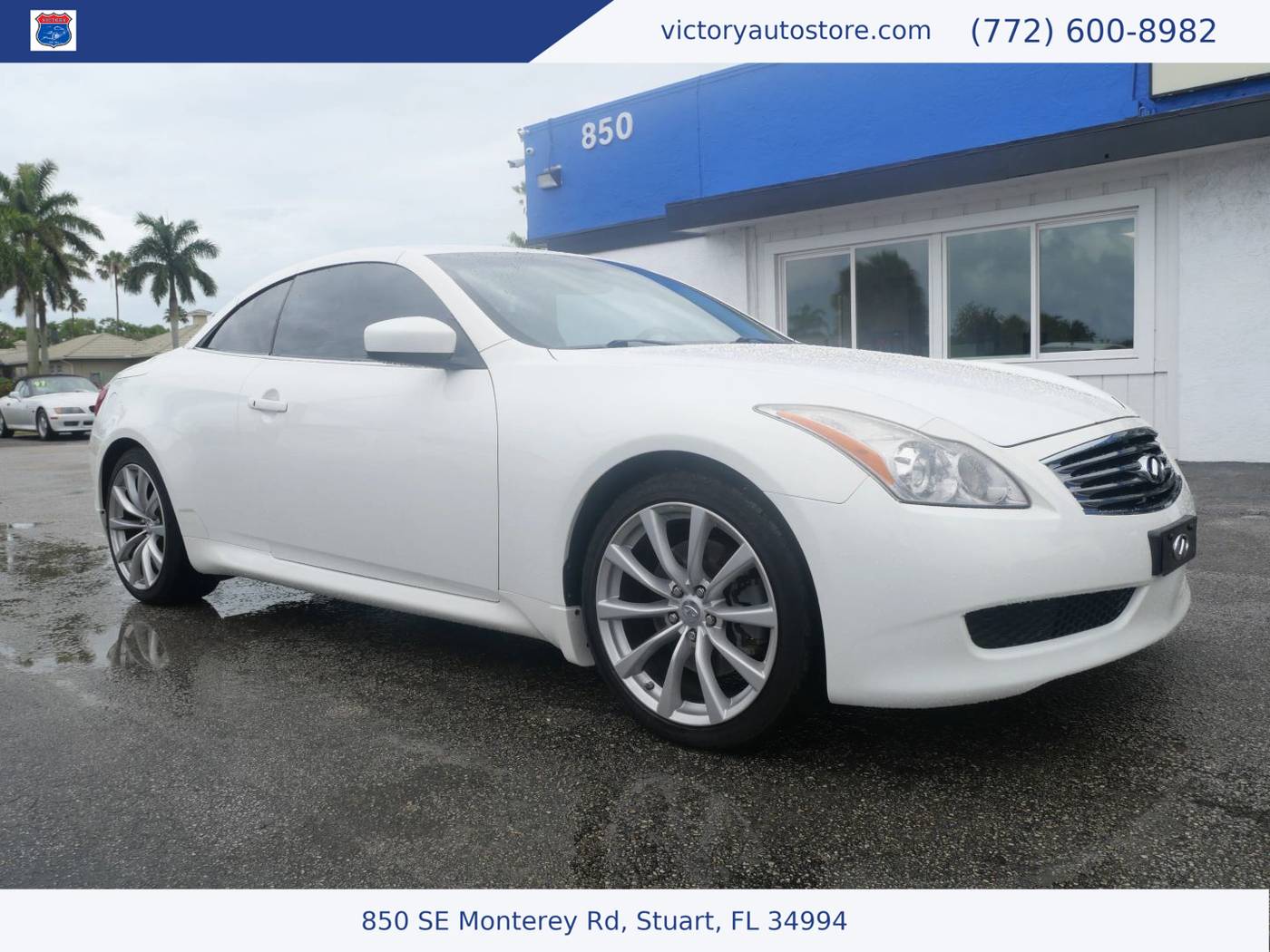 2009 INFINITI G G37 — Convertible — 73,298 mi — Stuart, FL
