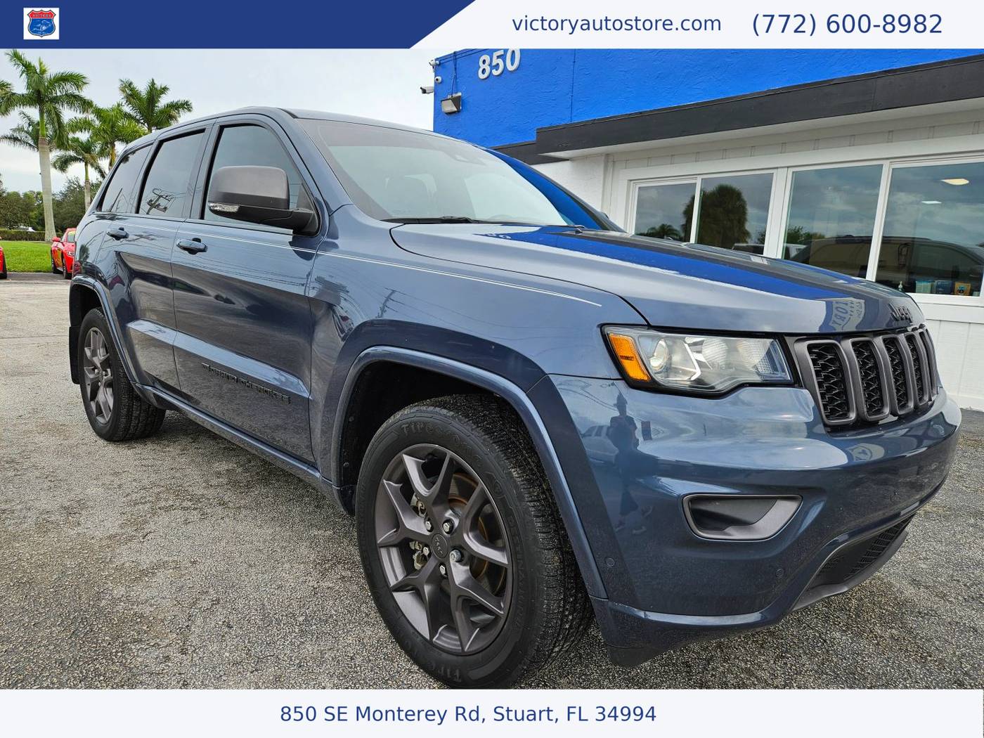 2021 Jeep Grand Cherokee WK 80th Anniversary — SUV — 55,740 mi — Stuart, FL