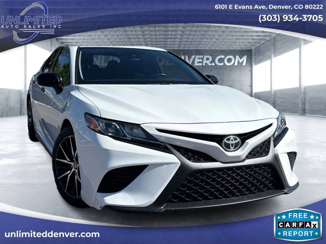 2020 Toyota Camry SE Nightshade — Sedan — 51,091 mi — Denver, CO