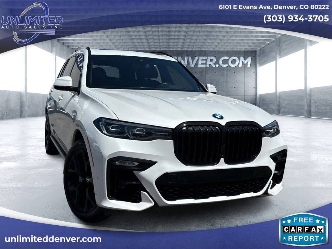 2020 BMW X7 40i — SUV — 79,146 mi — Denver, CO