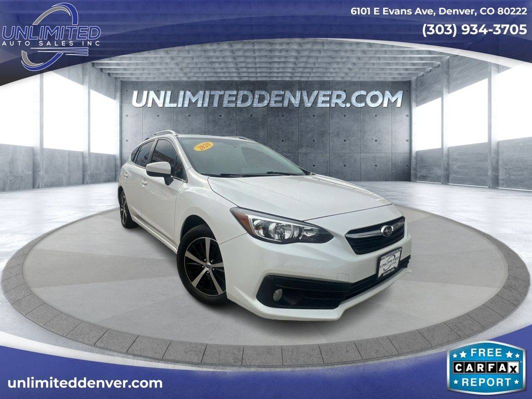2020 Subaru Impreza 2.0i Premium — Hatchback — 96,380 mi — Denver, CO