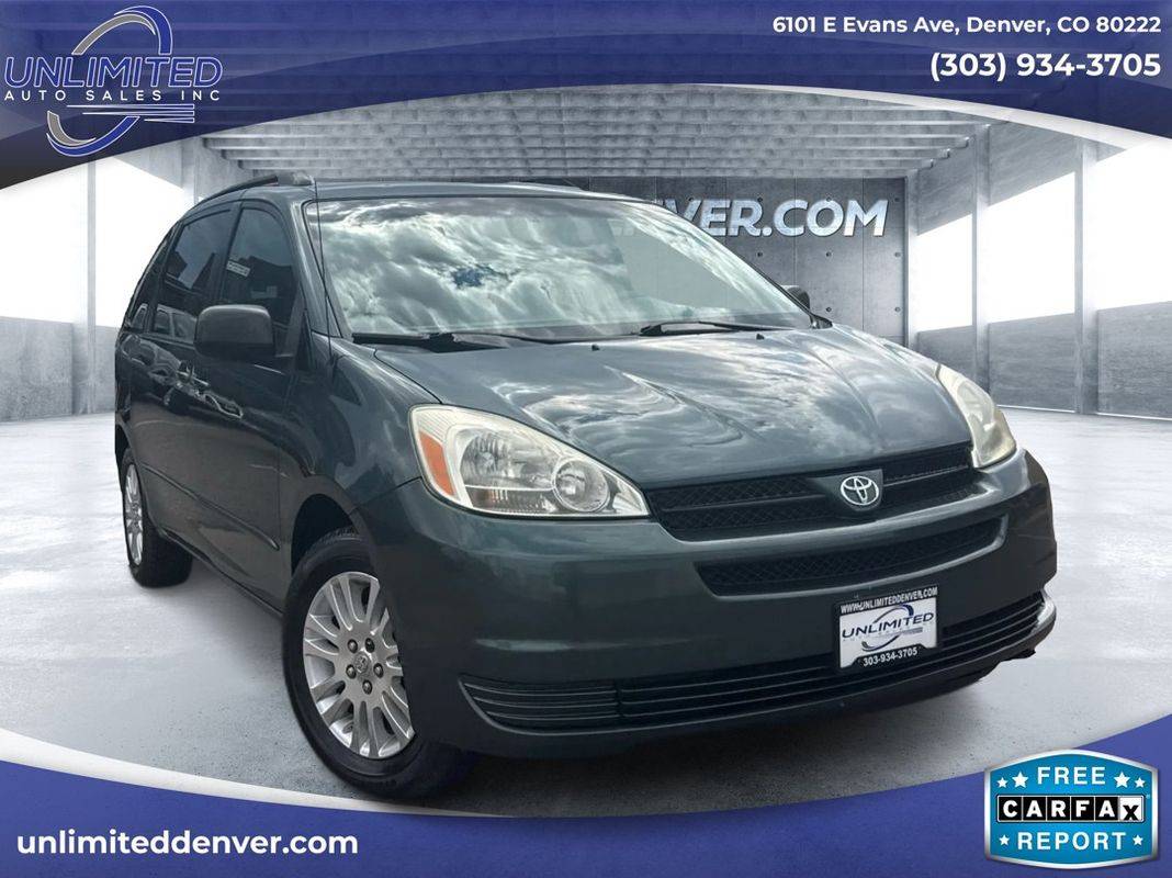 2005 Toyota Sienna LE — Minivan — 193,405 mi — Denver, CO