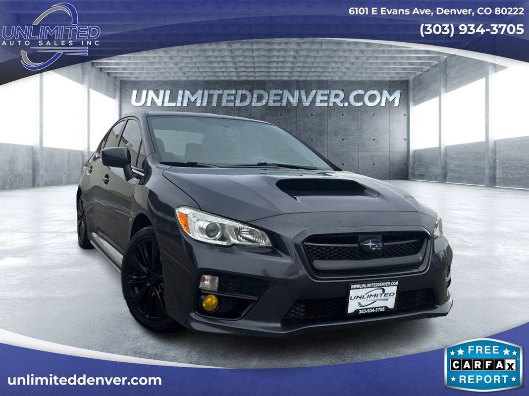 2015 Subaru WRX Premium — Sedan — 62,926 mi — Denver, CO