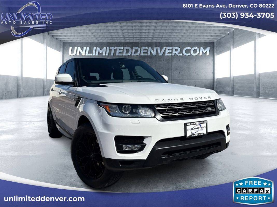 2016 Land Rover Range Rover Sport SE — SUV — 71,865 mi — Denver, CO