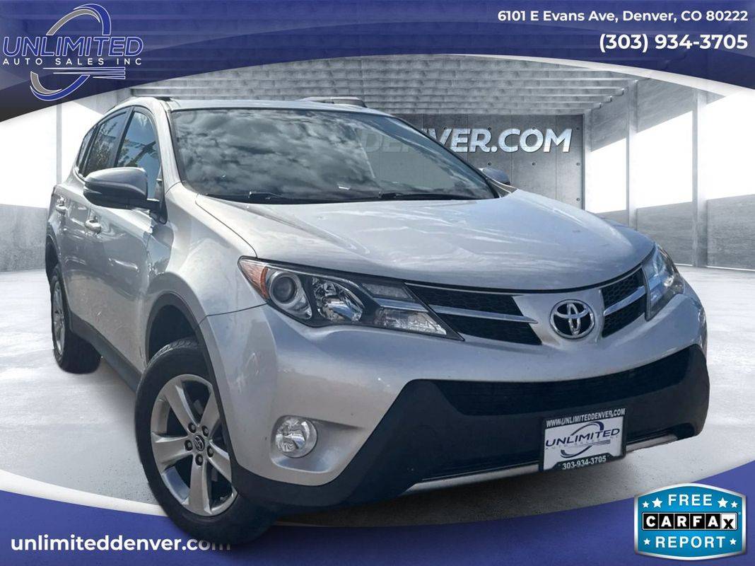 2015 Toyota RAV4 XLE — SUV — 82,826 mi — Denver, CO