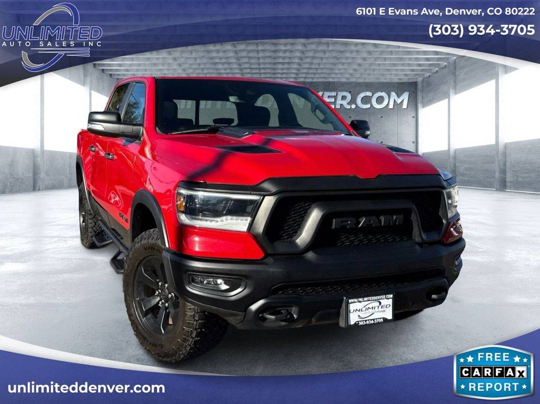 2022 Ram 1500 Rebel — Pickup Truck — 74,467 mi — Denver, CO