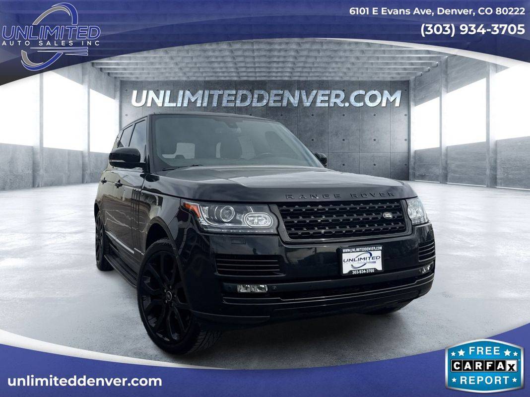 2015 Land Rover Range Rover HSE — SUV — 84,445 mi — Denver, CO