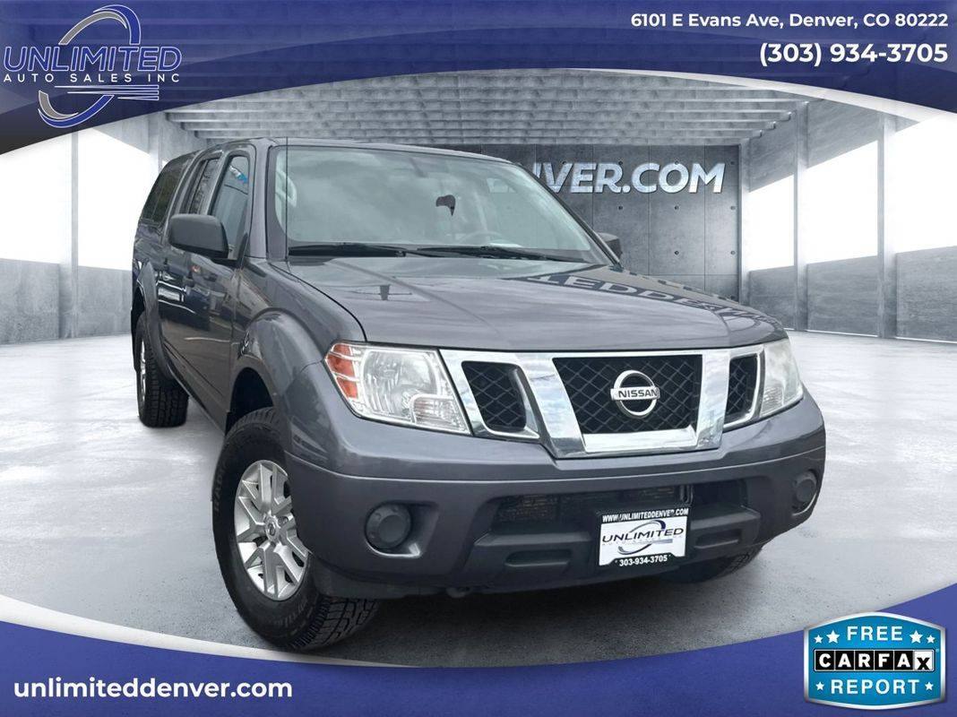 2019 Nissan Frontier SV V6 — Pickup Truck — 117,052 mi — Denver, CO
