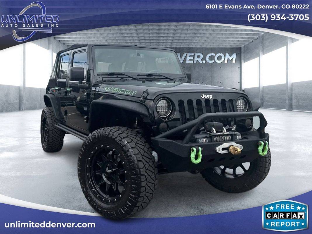 2013 Jeep Wrangler Rubicon — SUV — 95,940 mi — Denver, CO