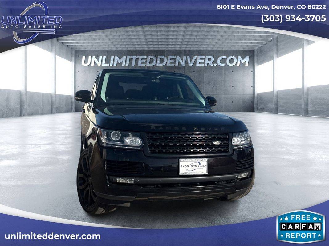 2015 Land Rover Range Rover Supercharged — SUV — 75,679 mi — Denver, CO