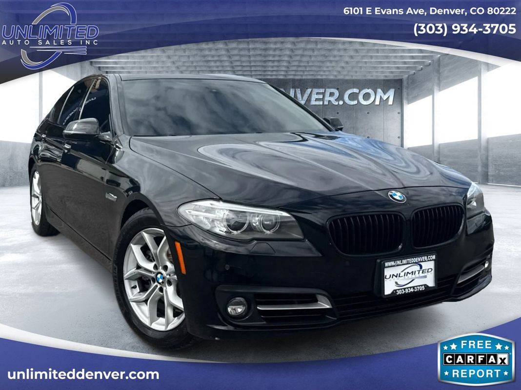 2016 BMW 5 Series 528i — Sedan — 78,301 mi — Denver, CO