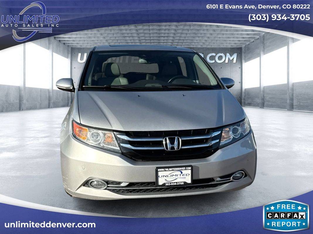 2015 Honda Odyssey Touring Elite — Minivan — 124,906 mi — Denver, CO