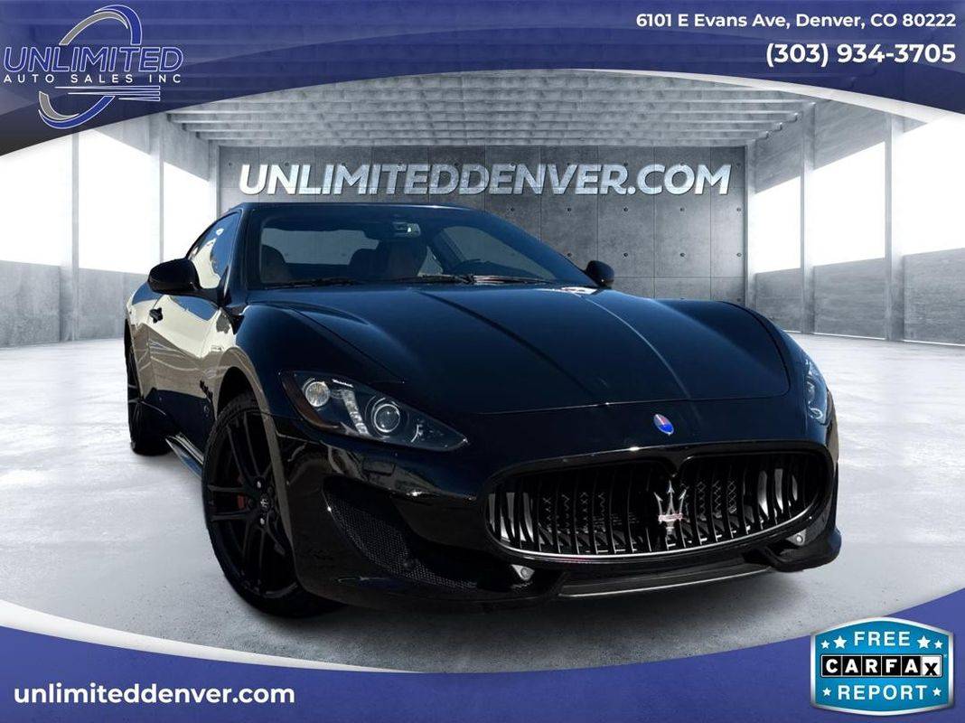 2015 Maserati GranTurismo Sport — Coupe — 44,770 mi — Denver, CO