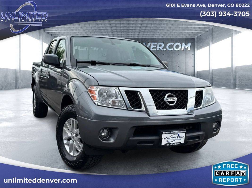 2017 Nissan Frontier SV V6 — Pickup Truck — 123,069 mi — Denver, CO