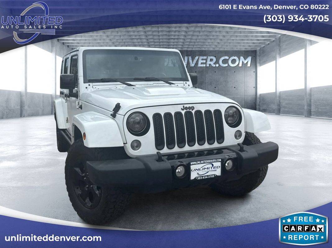 2015 Jeep Wrangler Altitude — SUV — 100,225 mi — Denver, CO