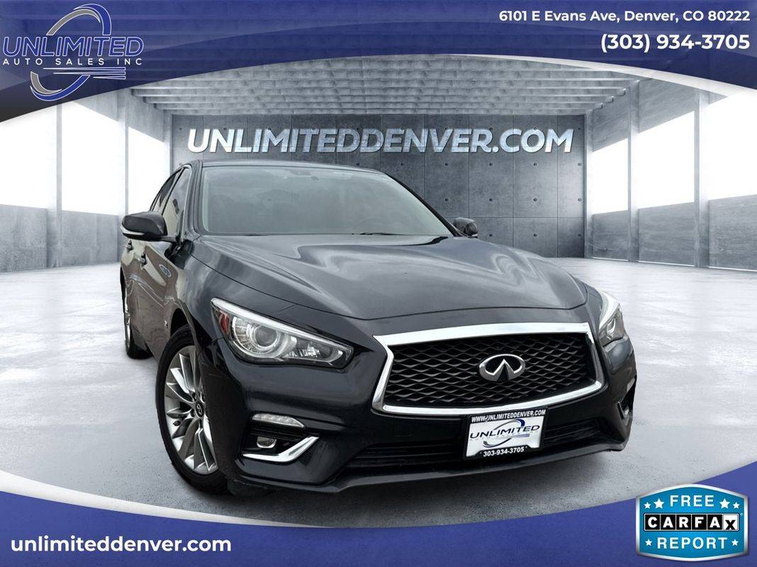 2018 INFINITI Q50 3.0t LUXE — Sedan — 128,007 mi — Denver, CO