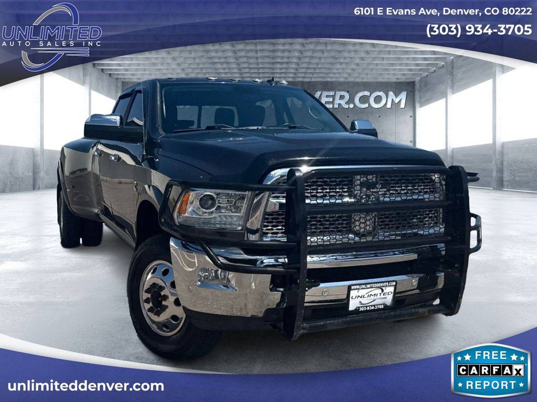 2018 Ram 3500 Laramie — Pickup Truck — 68,457 mi — Denver, CO