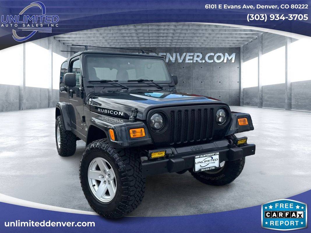 2006 Jeep Wrangler Rubicon — SUV — 118,880 mi — Denver, CO