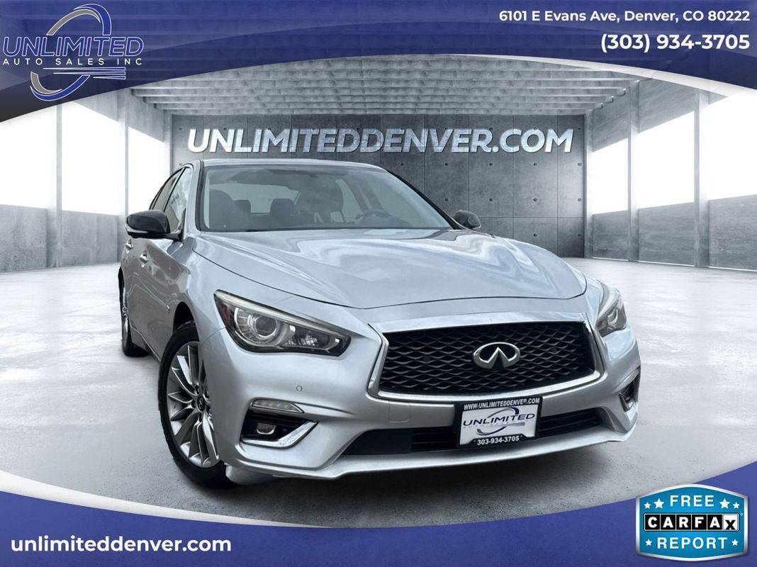2018 INFINITI Q50 2.0t LUXE — Sedan — 102,882 mi — Denver, CO