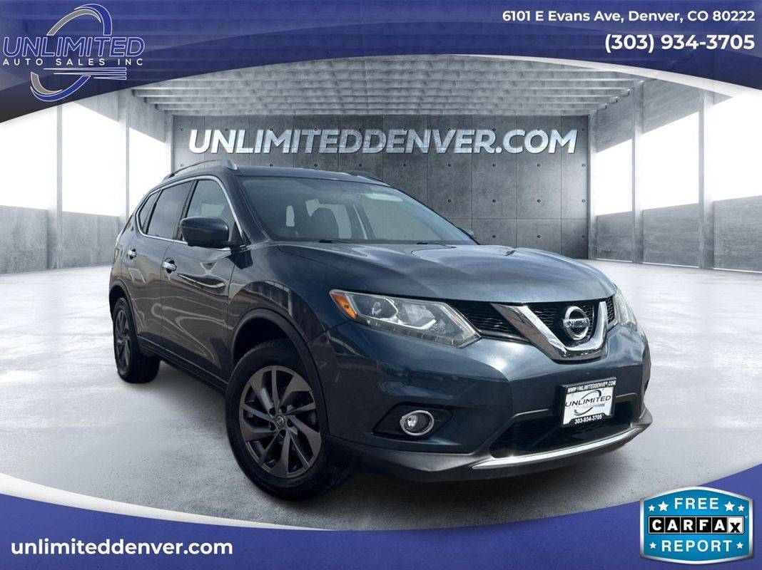 2016 Nissan Rogue SL — SUV — 37,214 mi — Denver, CO