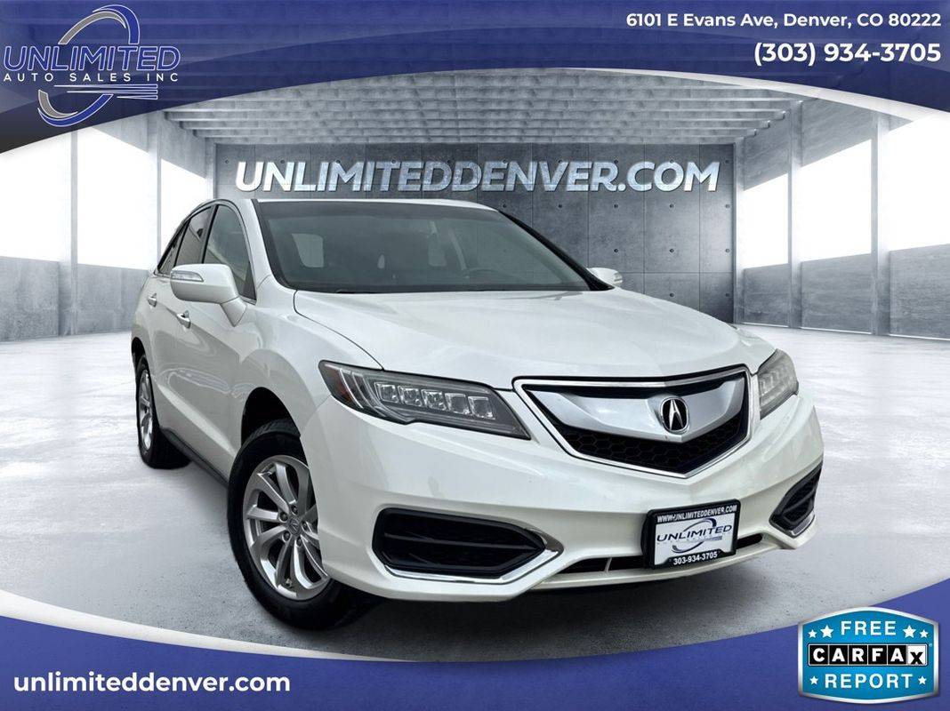 2017 Acura RDX Technology Package — SUV — 102,838 mi — Denver, CO