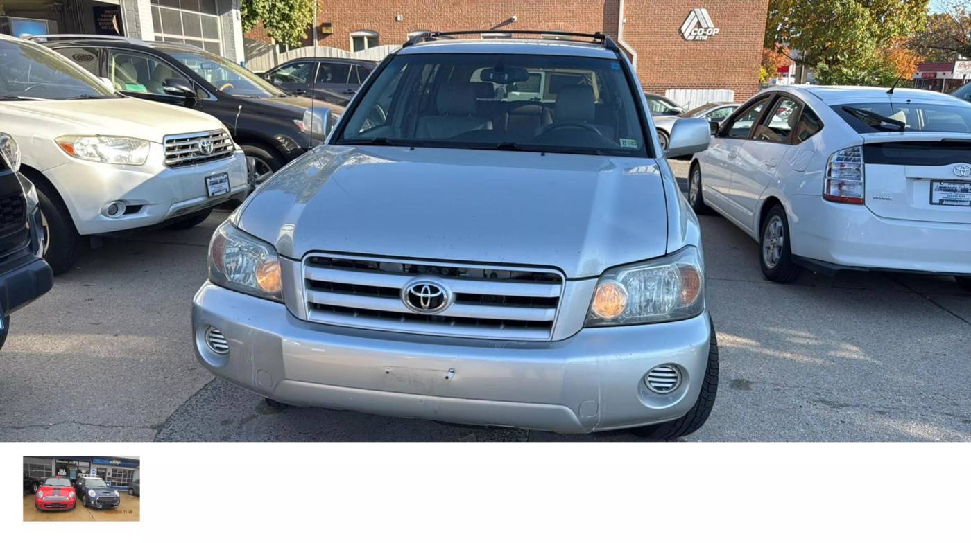 2004 Toyota Highlander Base — SUV — 130,189 mi — Falls Church, VA