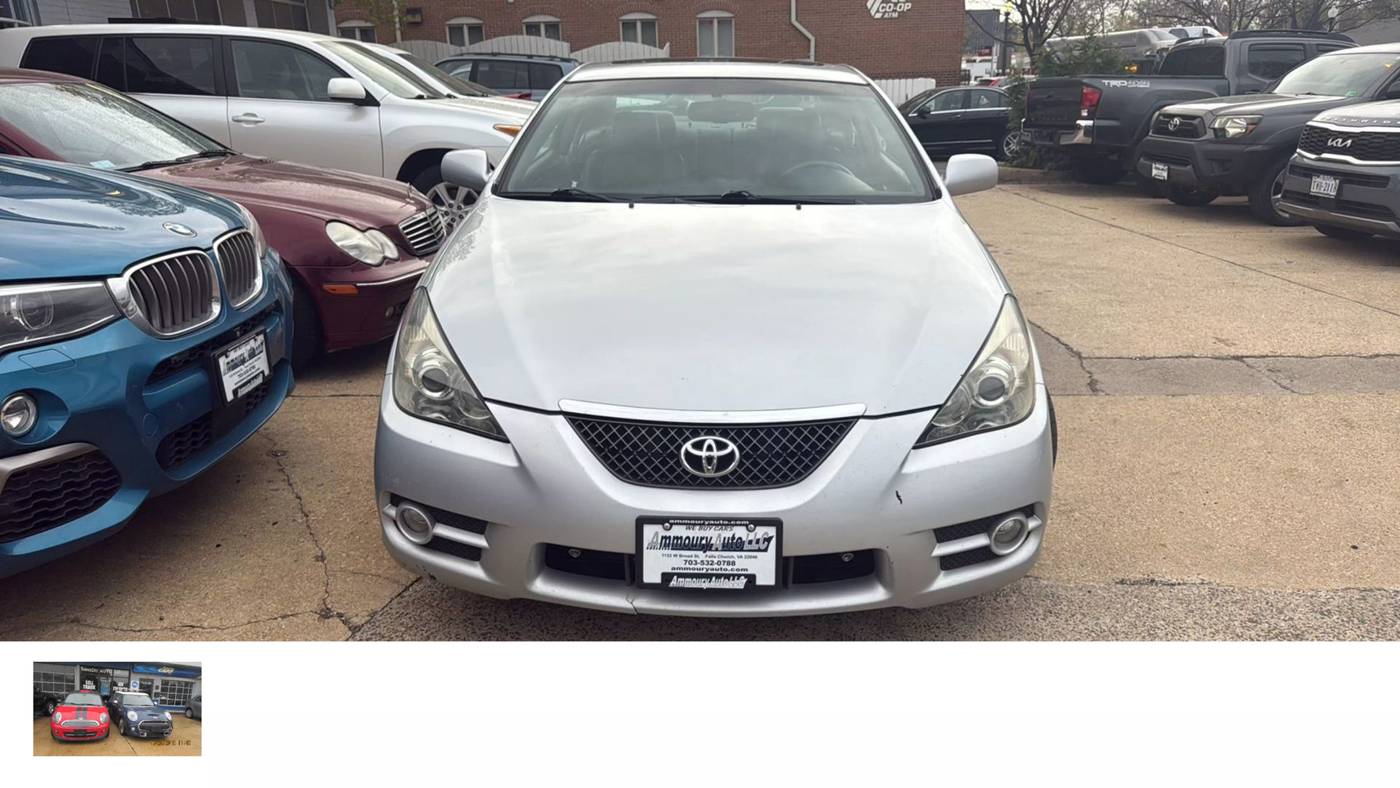 2007 Toyota Camry Solara SLE V6 — Coupe — 164,545 mi — Falls Church, VA