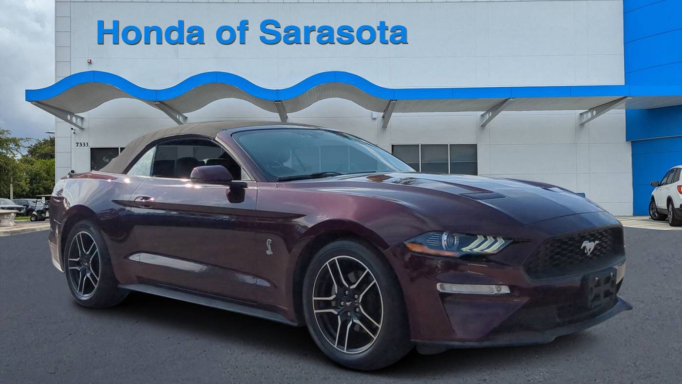 2018 Ford Mustang EcoBoost Premium — Convertible — 56,663 mi — Sarasota, FL