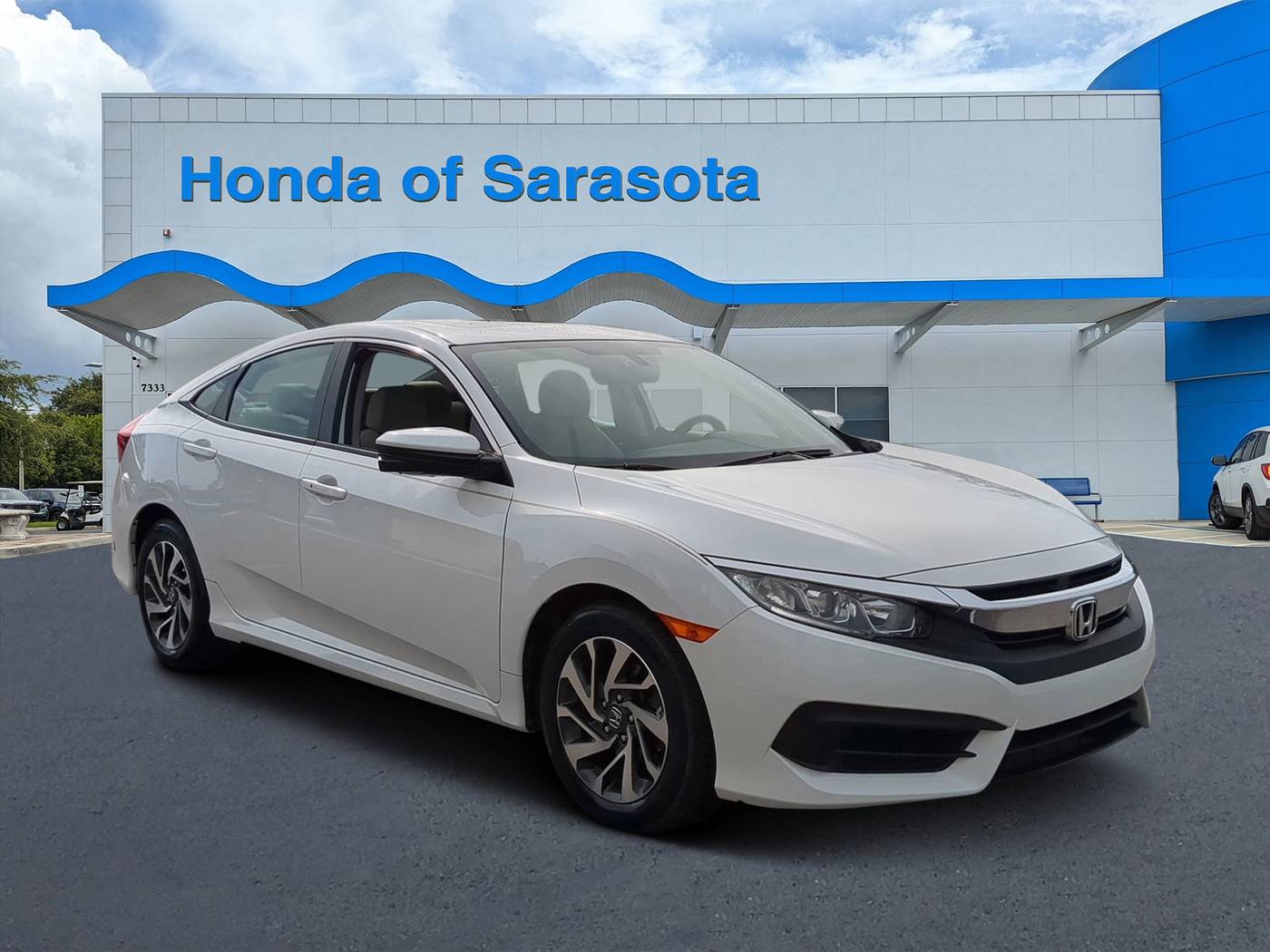 2018 Honda Civic EX — Sedan — 49,462 mi — Sarasota, FL
