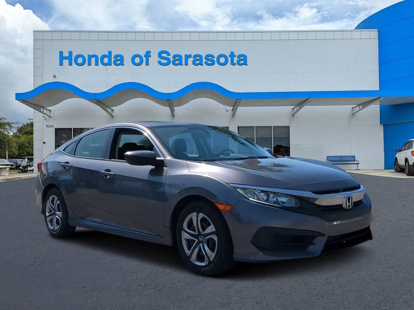2017 Honda Civic LX — Sedan — 77,434 mi — Sarasota, FL
