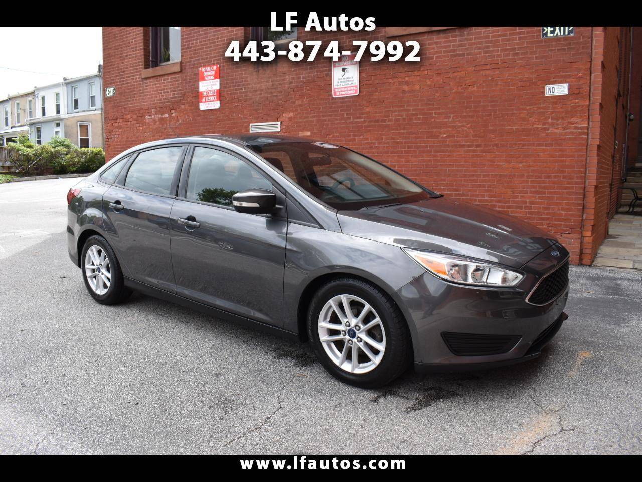2015 Ford Focus SE — Sedan — 104,635 mi — Baltimore, MD