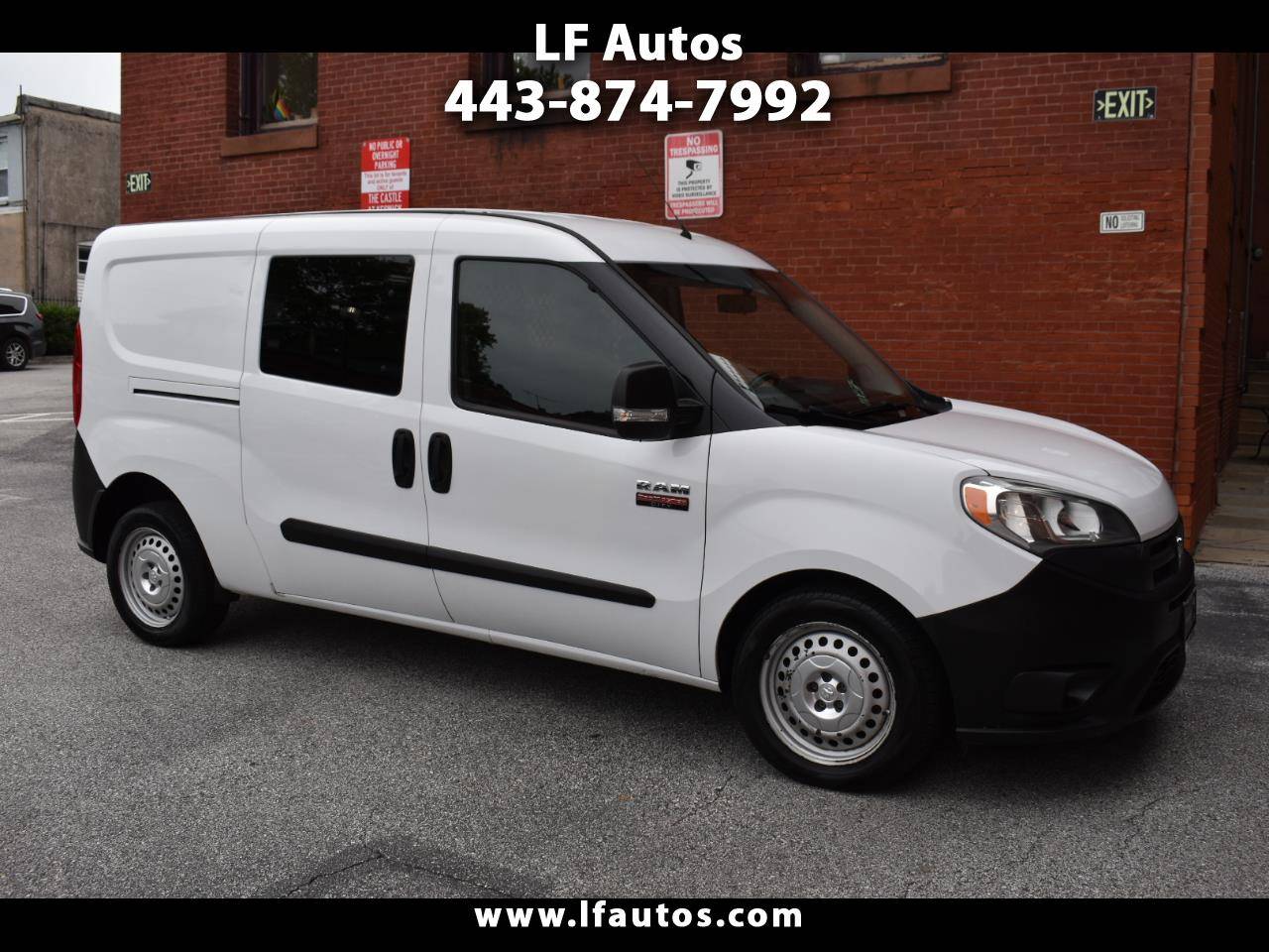 2017 Ram ProMaster City Cargo Van Tradesman — Cargo Van — 30,579 mi — Baltimore, MD